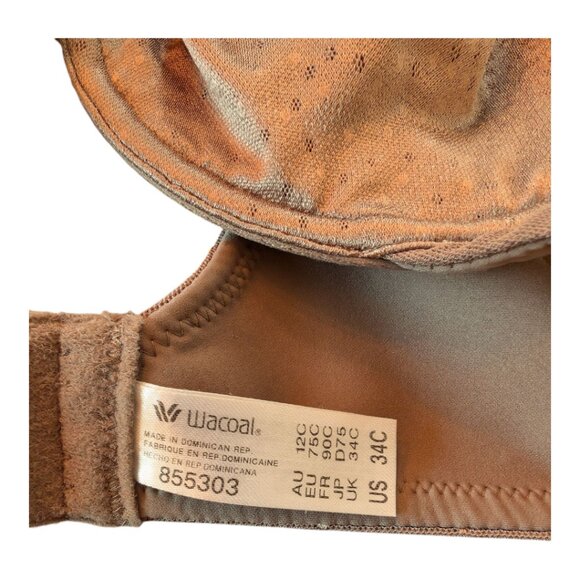 Wacoal Taupe Underwire Bra - Picture 6 of 11
